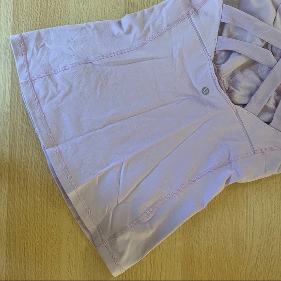 Lululemon Lilac Crossback Top - Picture 3 of 3